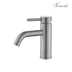 [비반트] 원홀 세면 수전(단) DOT N340-MS 니켈, 단품