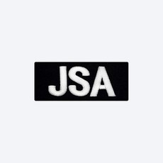 JSA 자수 패치 JS002 - 공동경비구역 헌병 약장 부대 밀리터리 군용 와펜 오버로크 벨크로 판문점 마크 - 49약장