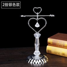 유럽풍 레트로 감성 하트 철제 와인거치대 소품, 개, C