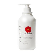 anco 카멜리아 LPT 네이쳐 트리트먼트 단백질트리트먼트 헤어트리트먼트, 1개, 1000ml