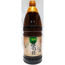 분식집 맛기름 참깨기름 저렴한 중식 향기름 중식당, 1개, 1.8L