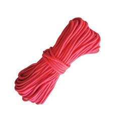 자일로프 클라이밍 등산 로프 Dia 6 MM 5KN 5 10 20 30 미터 코어 spun 낙하산 줄 끈 텐트 로프 하이킹 캠, 02 빨간_01 30M