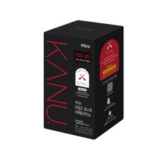 맥심 카누 미니 마일드 100T +20T, 1개, 120개입, 900mg