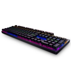 (관부가세포함) 기계식 키보드 Leibai V500PRO game mechanical keyboard cable black blue shaft alloy 104 key desktop comput-562108466752, 블랙 블랙 샤프트공식 표준