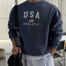 [남자다잉] USA 피그먼트 맨투맨