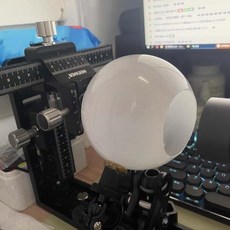 카메라 소프트 플래시 디퓨저 커버 라이트 클로즈업 포토 마스크 박스 볼 리플렉터 매크로 나비 미지 번데, 1개, 01 9cm
