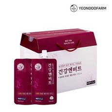 연두팜 100 국내산 건강엔 비트즙 40개입 1박스 80ml, 1개, 3200ml