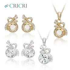 스와로브스키목걸이.귀걸이