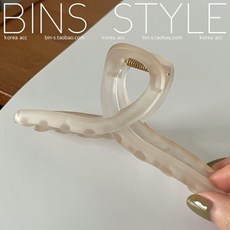 아기반투명머리끈