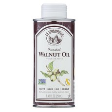 La Tourangelle 구운 호두 오일 식물성 오메가3 산 원 요리 베이킹 뷰티 250ml8.8온스 139569, 250ml, 1개