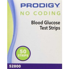[구매대행] Prodigy No Coding Blood Glucose Test Strips 300 Count (50 Strips x 6 Packs), 1