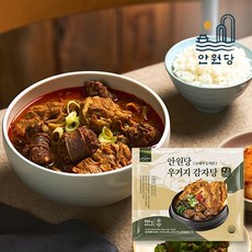 안원당 순대가 들어간 우거지 감자탕 920g x 8팩 (총 7.36kg), 단품