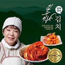 엄마생각 김수미 더 프리미엄 포기김치 7kg + 총각김치 2kg, 상세 설명 참조