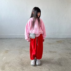 그루바바KC 데일리팬츠 빨강 JS 24봄옷 이월세일