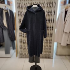 쉬즈미스 양면 후드 롱 무스탕코트SSUCTJ42100