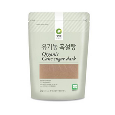 [청정원] 유기농 설탕 흑설탕, 1kg, 40개