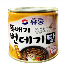 유동 뚝배기 번데기탕 구수한맛 280g, 128개
