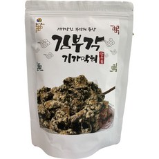 (사은품증정) (한우물식품) 김부각 기가막혀 담백한 맛(일반) 80g x10봉+KF94마스크 10매 증정, 10개