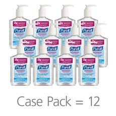 퓨렐 어드벤스드 손소독제 2X, 236ml, 12개