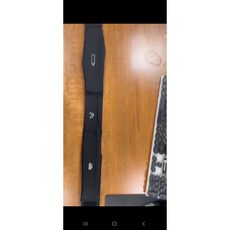 유즈잇올 초경량 스판 방수 무지 러닝벨트, 블랙