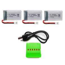 SYMA X5 X5C X5SW 드론배터리 드론부품, 76. (X5C) 720mah3개+6in1충전, 1개