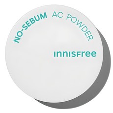 INNISFREE 無油無慮真心保濕蜜粉 5g, 1罐