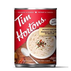 팀홀튼 치킨 누들 수프 Tim Hortons 저지방 액상 즉석스프 540mL 캔 캐나다산, 감자 베이컨