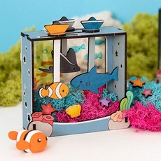 바다액자만들기