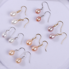 7mm진주귀걸이