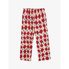 [BOBO CHOSES] 보보쇼즈 24FW 키즈 퀼팅 팬츠 Harlequin all over quilted pants B224AC096