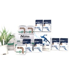 NITTO 닛또 키네시올로지 지텍스 근육테이프 스포츠테이핑 1롤, 04. NITTO 7.5cm x 5m 1롤