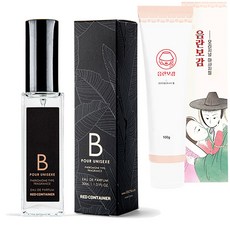 레드컨테이너 페로몬향 브릴리언트 B 밤쉘 오 드 퍼퓸 남여공용 향수 30ml + 음란보감 오리지널 젤 100g, 30g, 1개 - tamburins퍼퓸밤