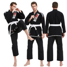 브라질 Jiu Gi 남성 여성용 Preshrunk Grappling Uniform GIS 초경량 기모노 무료 BJJ Belt