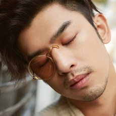 모노클 외눈안경 단안경 동글이안경 탐정 괴도키드 복고풍 코스튬
