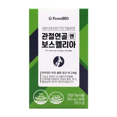 프롬바이오 관절연골 엔 보스웰리아 850mgX30정, 단품, 단품