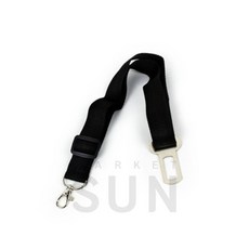 마켓썬 반려동물 차량용 안전벨트 블랙 강아지벨트, 1개