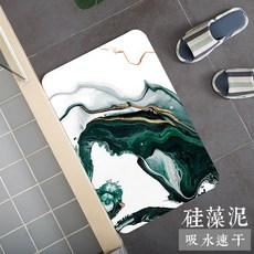 해외배송 규조토 매트 발 패드 화장실 욕실 패드 규조토 패드 흡수-13802, 옵션01