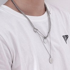 옷핀목걸이