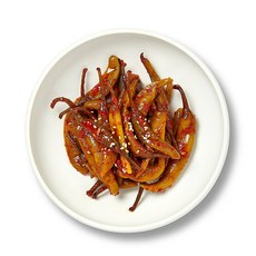 [여기쿡] 고추무침 100g 영양만점 위생포장 매콤새콤 반찬 간편 혼밥 한끼식사 집밥, 1팩