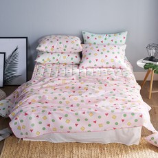 누비앙 리플짱구 시어스커 면 여름이불/베개커버/패드/이불2종/이불3종 세트 모음!, 리플짱구 이불3종 Q, 블루