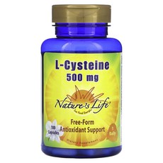Nature's Life l-시스테인 500mg 캡슐 100정, Nature'sLifel-시스테인500mg캡슐100정, 1개