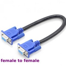 짧은모니터케이블d-sub