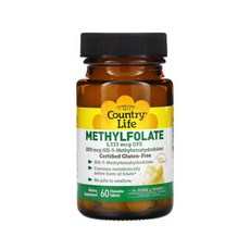 솔가 Folate 800mcg 250건강 보조제 엽산 심장 비건 글루텐프리 So엘지ar, [iHerb 공식] Country Life, 메틸엽산,