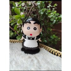 palm tree 개구리 집게 사장 가오나시 짱구피규어 12cm, 1개, 하녀 짱구10cm(변발은 움직일 수 있다)