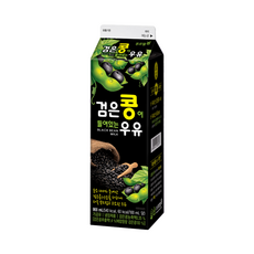 푸르밀 검은콩이 들어있는 우유/ 냉장배송, 900ml, 6개