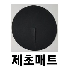 제초매트 100장 농사용부직포 잡초매트 PU원단 부직포, 03) 원지름47cm 100장, 100개