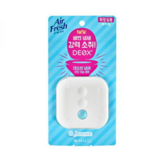 에어후레쉬 데옥스 화장실용 비치형 방향제 깨끗한 비누향 2p, 6ml, 4개, clean scent of soap