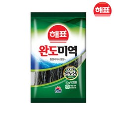 해표 완도미역 150g, 10개