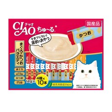 챠오츄르 고양이 간식, 참치&가다랑어, 560g, 1개