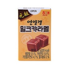 연양갱 밀크캬라멜 50g x 1개